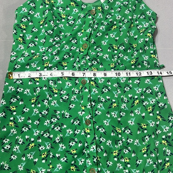 Sienna sky green floral dress size small - Picture 8 of 10